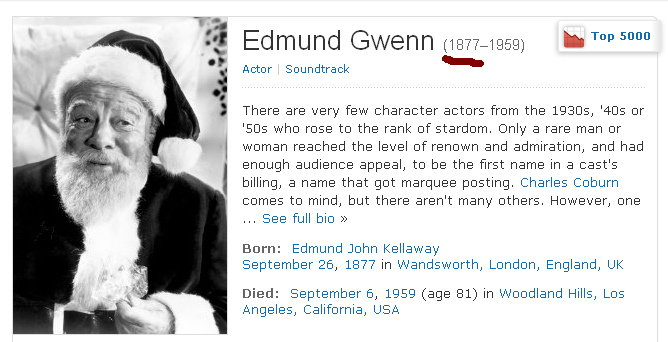 Edmund Gwenn IMDB